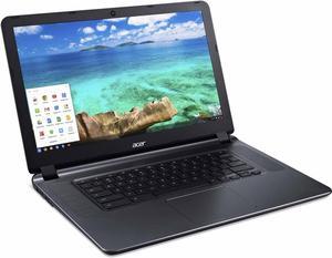 Acer Chromebook 15 Chromebook, 15.6" HD Display, Intel Celeron N3060 Upto 2.48GHz, 2GB RAM, 16GB eMMC, HDMI, Card Reader, Wi-Fi, Bluetooth, Chrome OS (NX.GHJAA.002)