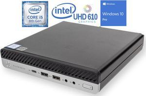 HP EliteDesk 800 G3 Mini PC, Intel Core i5-7500T Upto 3.3GHz, 16GB RAM, 1TB  SSD, VGA, 2X DisplayPort, Windows 10 Pro (Renewed)