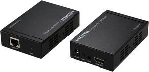 HD Extender over Single 100M CAT6 (TCP/IP) with IR 1080P Support Repeater Splitter