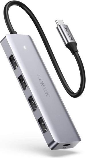 UGREEN USB C Hub 4 Ports USB Type C to USB 3.0 Hub Adapter with Charging Port for MacBook Pro iMac Samsung Galaxy Note 10 S10 S9 LG Google Chromebook Pixelbook Dell XPS Oculus Rift