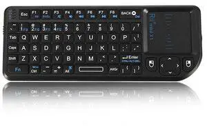 Rii mini X1 3in1  Handheld 2.4G RF Wireless Keyboard Qwerty With Touchpad Mouse For Android Google TV BOX PC Notebook Smart TV