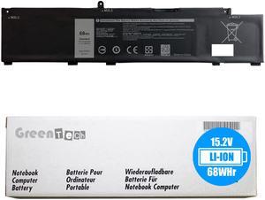 GreenTech MV07R Replacement Battery for Dell G3 15 3500, Dell G3 15 3590, Dell G5 5500, Dell G5 15 5505 SE - GreenTech 15.2V 68Whr 4 Cell JJRRD