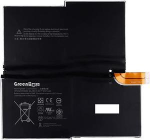 GreenTech G3HTA005H Replacement Battery for Microsoft Surface Pro 3 1631 - GreenTech 7.6V 42.2Whr 4 Cell Battery G3HTA009H MS011301-PLP22T02