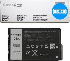 GREENTECH 7XNTR FH8RW COMPATIBLE BATTERY FOR LATITUDE 7202 7212 7.4V 26WHR J7HTX