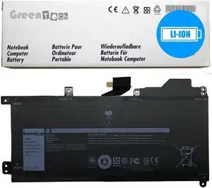 GREENTECH 1FKCC BATTERY FOR LATITUDE 7200 2-IN-1 7210 2-IN-1 38WHR D9J00 KWWW4