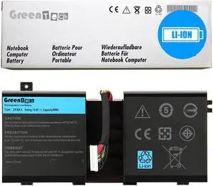 GREENTECH 2F8K3 BATTERY FOR ALIENWARE 17 R1 18 R1 14.8V 86WHR G6M0W KJ2PX