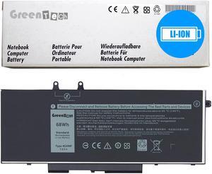 GREENTECH 4GVMP BATTERY FOR LATITUDE 5400 5500 PRECISION 3540 68WHR RF7WM WJDPW