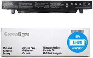 GREENTECH A41N1424 BATTERY FOR ASUS GL552 GL552VW ZX50V ZX50VW 48WH X55LM2H GREENTECH A41N1424 BATTERY FOR ASUS GL552 GL552VW ZX50V ZX50VW 48WH X55LM2H