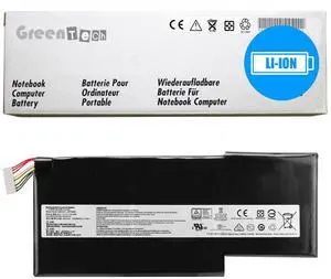 GREENTECH BTY-M6K BATTERY FOR MSI GF63 GF75 THIN GS73VR 11.4V 52.4WHR MS-17B4 GREENTECH BTY-M6K BATTERY FOR MSI GF63 GF75 THIN GS73VR 11.4V 52.4WHR MS-17B4