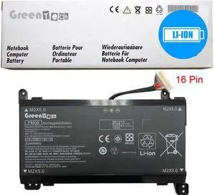 GREENTECH FM08 922977-855 BATTERY FOR HP OMEN 17-AN 86WHR FM08086 16-PIN