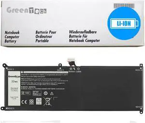 GREENTECH 7VKV9 BATTERY FOR DELL XPS 12 9250 LATITUDE 12 7275 30WHR V55D0 9TV5X