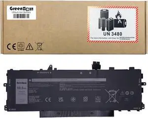 GREENTECH GHJC5 BATTERY FOR DELL LATITUDE 9420 2-IN-1, LATITUDE 9430 11.55V 59.6WH JJ4XT VTH85