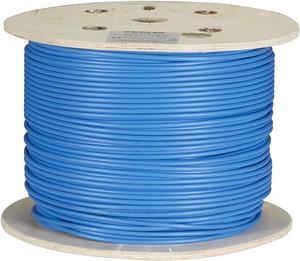 Black Box CAT6 400MHz Solid PVC Bulk Cables Blue 1000ft EVNSL0601A-1000