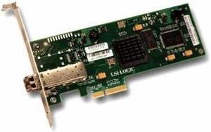 LSI Logic 1-Port LSI 7104EP-LC 4GB/s Fibre Channel PCI Express x8 Adapter LSI00171