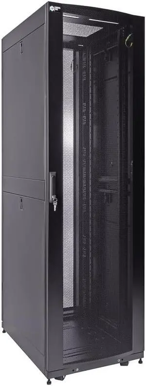 NavePoint 42U Server Rack Cabinet, Fan Compatible Top, Perforated Door, 800mm deep (Commercial Series)