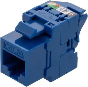 CAT6A Unshielded Toolless Keystone Jack 25 pack, Grey