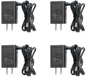 VideoSecu 4 Pack Security Camera Power Supply 12V DC 500mA Regulated Switching Adapter CCTV Surveillance WVN VideoSecu 4 Pack Security Camera Power Supply 12V DC 500mA Regulated Switching Adapter CCTV Surveillance WVN