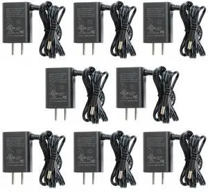 VideoSecu 8 Pack Universal Regulated 12V DC 500mA Power Supply AC to DC for CCTV Surveillance Security Camera WVO VideoSecu 8 Pack Universal Regulated 12V DC 500mA Power Supply AC to DC for CCTV Surveillance Security Camera WVO