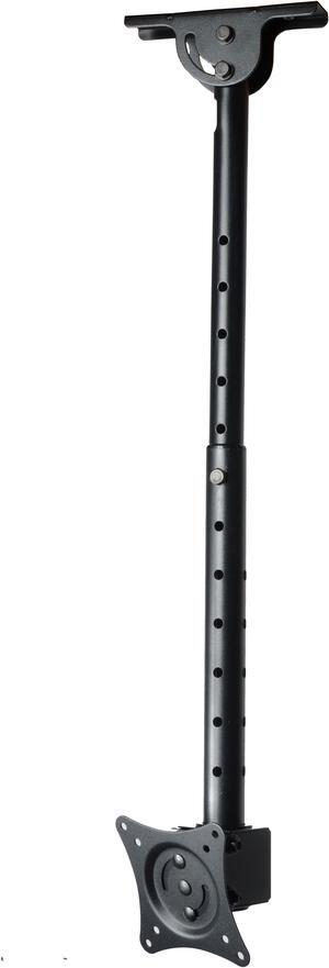 VideoSecu Adjustable Height Ceiling TV Mount Tilt Swivel Fits Most 19 22 23 24 26 27 28 29 32 inch LCD LED Some LED up to 42 inch HDTV Flat Panel Screen Display with VESA 100x100/ 75x75mm bxj