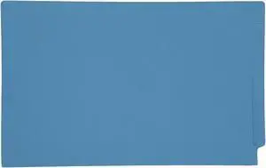 14pt Dark Blue Folders, Full Cut 2-Ply END TAB, Legal Size (Box of 50)