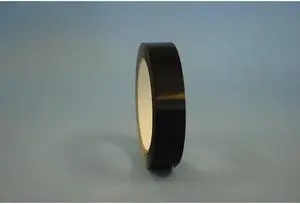 3/8" x 180 Yd Black UPVC Produce Bag Sealing Tape (Case of 16 Rolls)