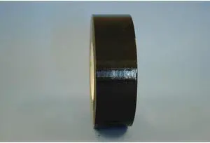 3" x 60 Yd Black Colored General Purpose Cloth Duct Tape (Case of 16 Rolls)