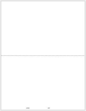 TFP W-2 Blank Face, No Backer- Pack of 1000 TFP W-2 Blank Face, No Backer- Pack of 1000