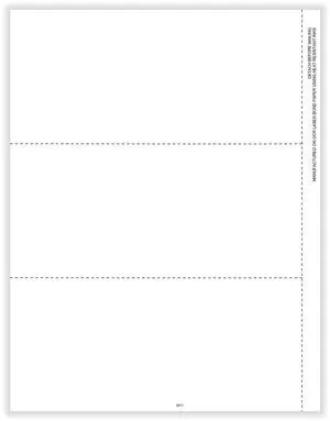 TFP W-2 3-Up Blank Face With W2 Backer Instructions WITH STUB - Pack of 500 TFP W-2 3-Up Blank Face With W2 Backer Instructions WITH STUB - Pack of 500