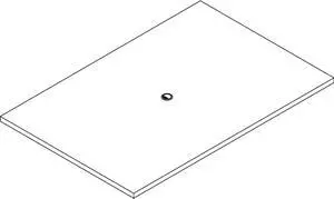 Lorell PRC4872ES Prominence 2.0 Rectangular Conference TableTop, 72" TT Width x 48" TT Depth x 1.50" TT Thickness - Espresso - LLRPRC4872ES