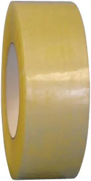 3" x 110 Yd Clear 1.9 mil Polyester Box Sealing Tape with Hot Melt Rubber Adhesive (Case of 24 Rolls)