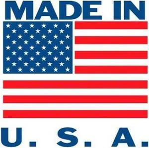 2" x 2" Made In USA Labels (500 per Roll)