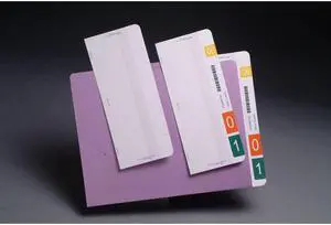 Convert-A-Tabs, 4" W x 9-1/2" H (Box of 100)