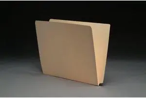 14pt Manila Folders, Full Cut 2-Ply END TAB, Letter Size, SFI Style, 9-1/2" Front (Box of 50)