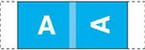Col R Tab Compatible "A" Labels, Polylaminated Stock, 1/2" X 1-1/2" Individual Letters - 100 per Pack