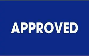 2" x 3" Approved Labels (500 per Roll)