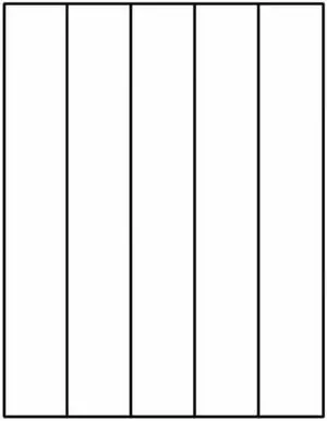 Laser Label Sheet, 8-1/2" x 11" Laser Finish, Flat Sheet and Pre-Die Cut Labels (Box of 100)