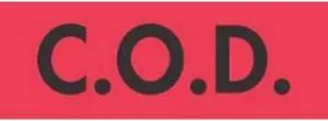 2" x 3" C.O.D. Labels (500 per Roll)