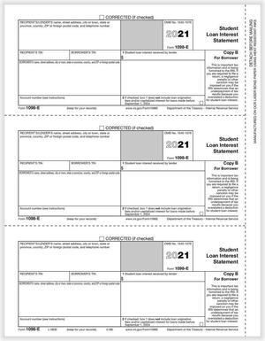 TFP 1098-E Borrower Copy B - Pack of 100