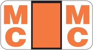 POS Compatible "Mc" Labels, Laminated Stock, 15/16" X 1-5/8" Individual Letters - Roll of 500