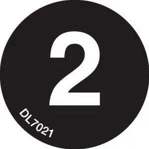 1" Diameter number 2 circle labels (500 per Roll)