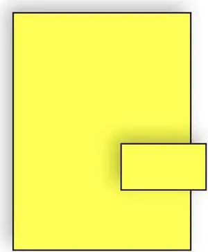 Business Card Stock, 8-1/2" x 11", 65#, Brightly Colored Lemon, Acid Free (Box of 250)