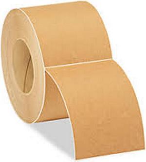 8" x 10" Kraft black out labels (250 per Roll)