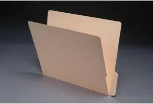11pt Manila Folders, 1/3 Cut Bottom 2-Ply END TAB, Letter Size (Box of 100)