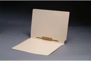 14pt Manila Folders, Full Cut 2-Ply END TAB, Letter Size, Fastener Pos #5 (Box of 50)