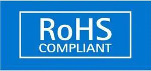 1/2" x 1" RoHS Compliant Labels (500 per Roll)