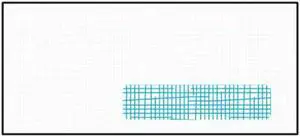 #10 Flip-Stik Poly Window Envelopes, 4-1/8" x 9-1/2", 24#, Blue Inside Tint and Pres-Stik, White (Box of 500)