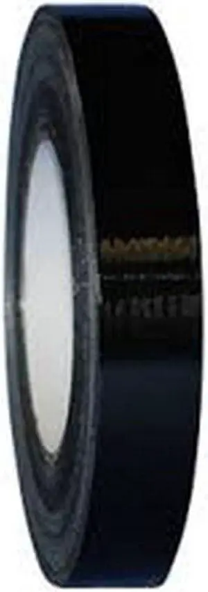 3/4" x 72 Yd Black Colored Polypropylene Tape (Case of 48 Rolls)