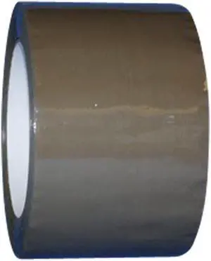 2" x 110 Yd Tan 1.7 mil Polypropylene Box Sealing Tape with Hot Melt Rubber Adhesive (Case of 6 Rolls)