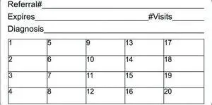 Chart Labels, Referral - White, 3-1/4" X 1-3/4" (Roll of 250)