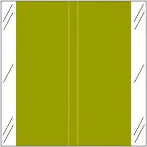 Tabbies 11600 Compatible Solid Gold Labels, 100# laminated stock, 1-1/2" x 1-1/2" Individual Colors - Roll of 511